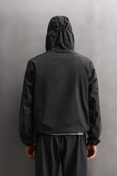 WINDBREAKER ANORAK - Black by Zara - Image 3