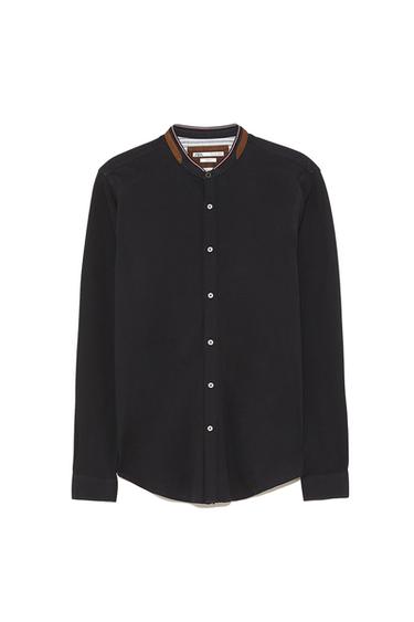 POLKA DOT PRINT SHIRT