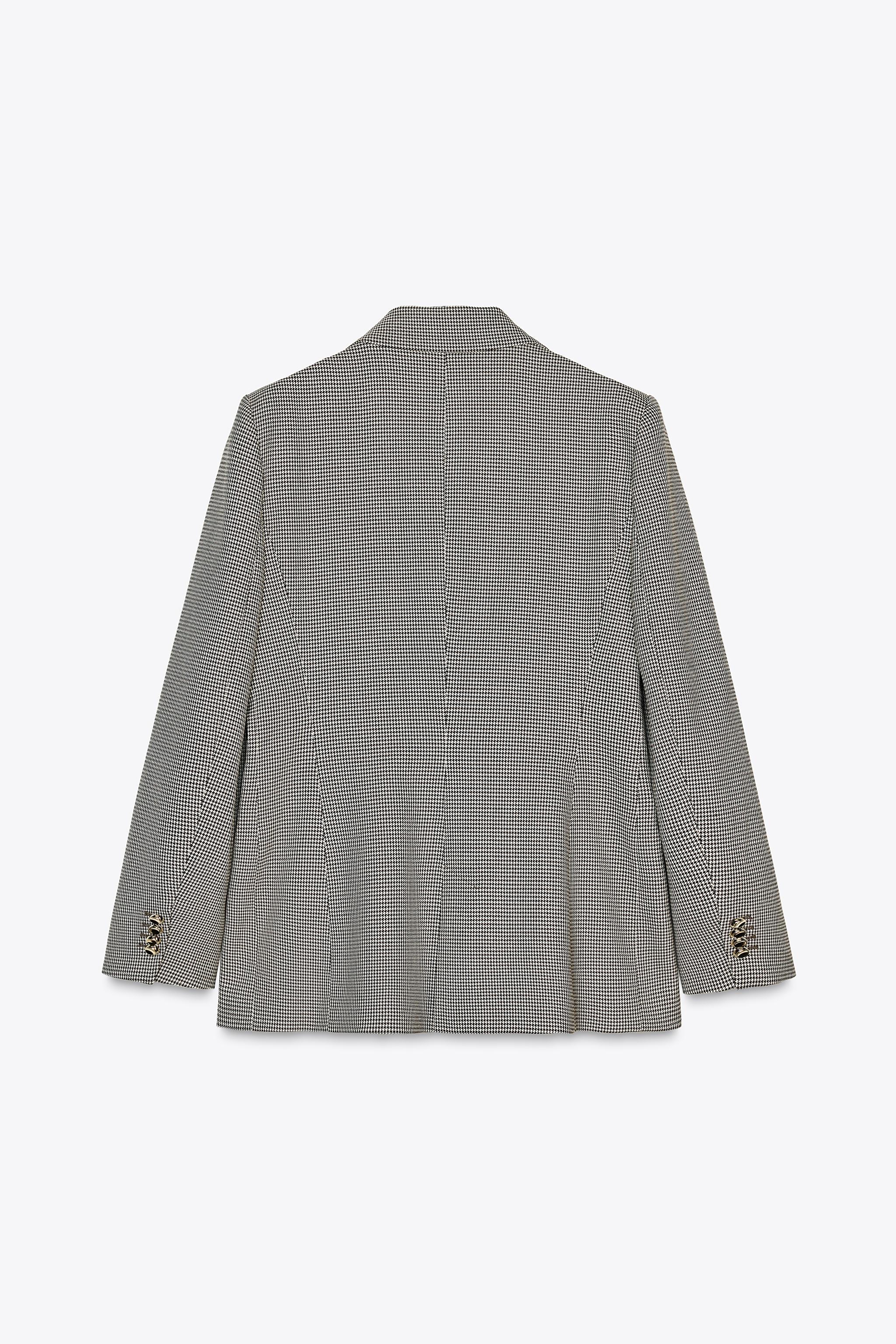 HOUNDSTOOTH BLAZER - Brown / Ecru | ZARA Australia HOUNDSTOOTH BLAZER - Brown / Ecru | ZARA Australia