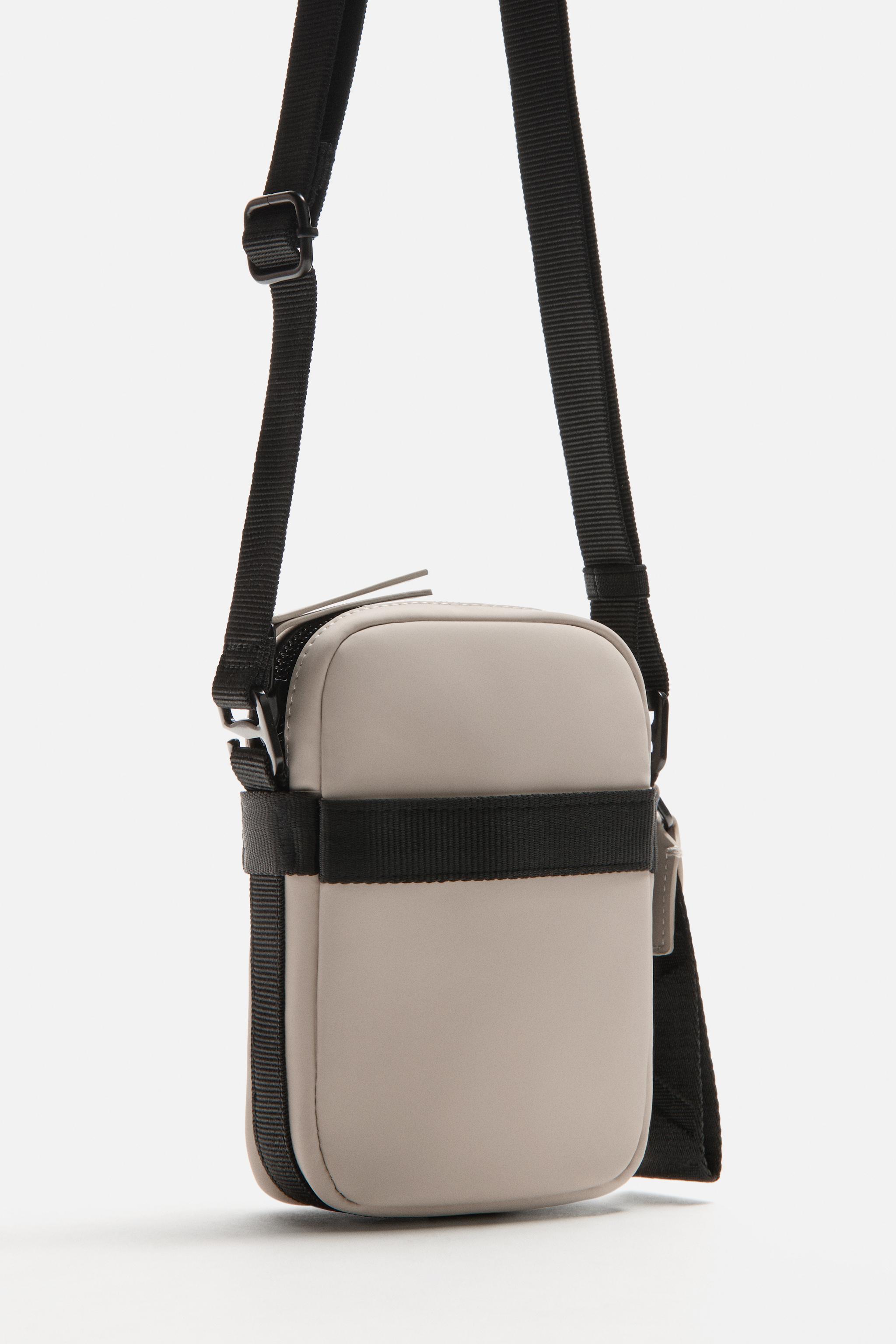 ラバークロスボディバッグ - ボーンホワイト | ZARA Japan / 日本
