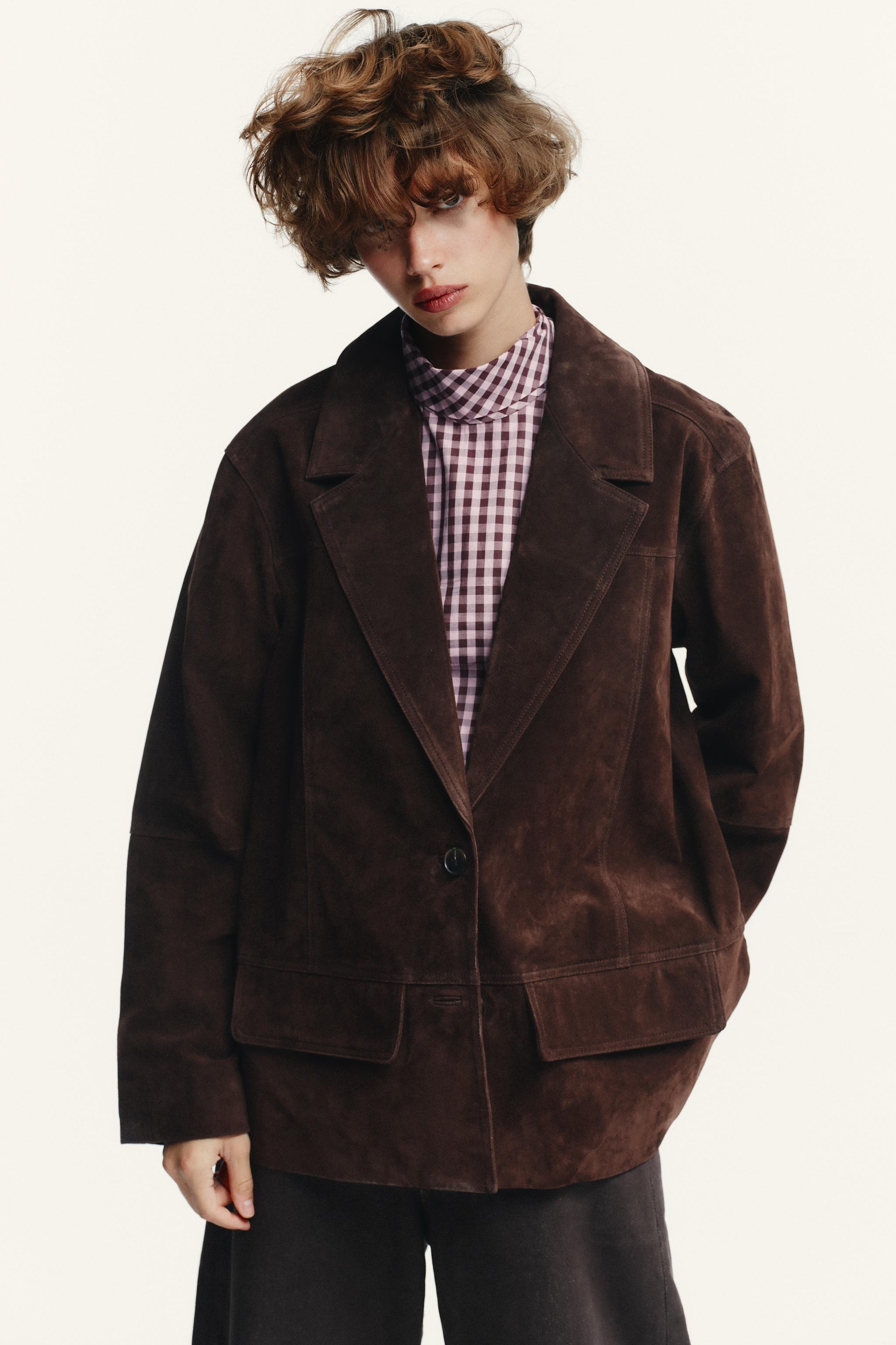 ZARA オーバーサイズブレザー ZARA - ZARAオーバーサイズブレザー トップステッチ X MAISON