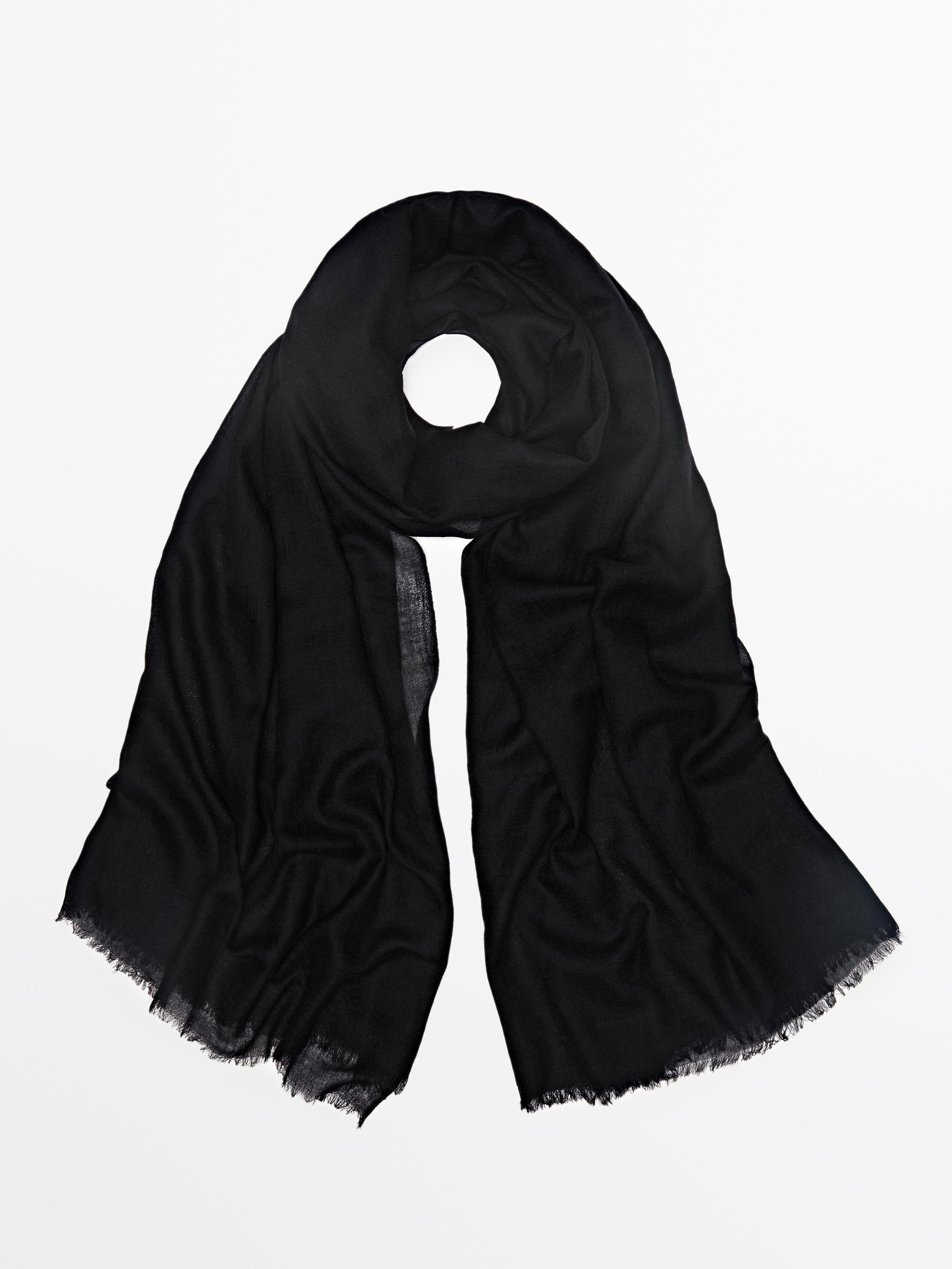 Foulard léger 100 % laine
