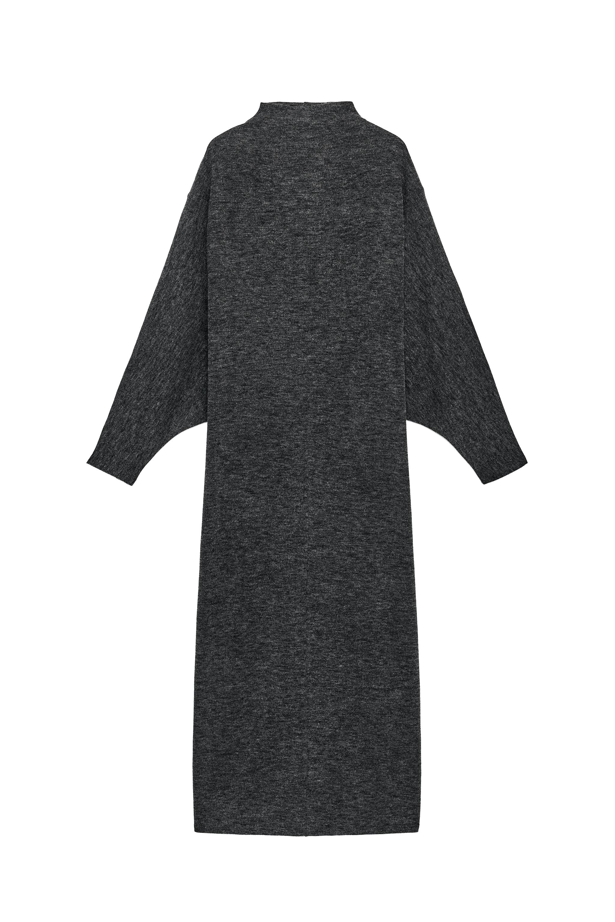VESTIDO LARGO MANGA MURCIÉLAGO