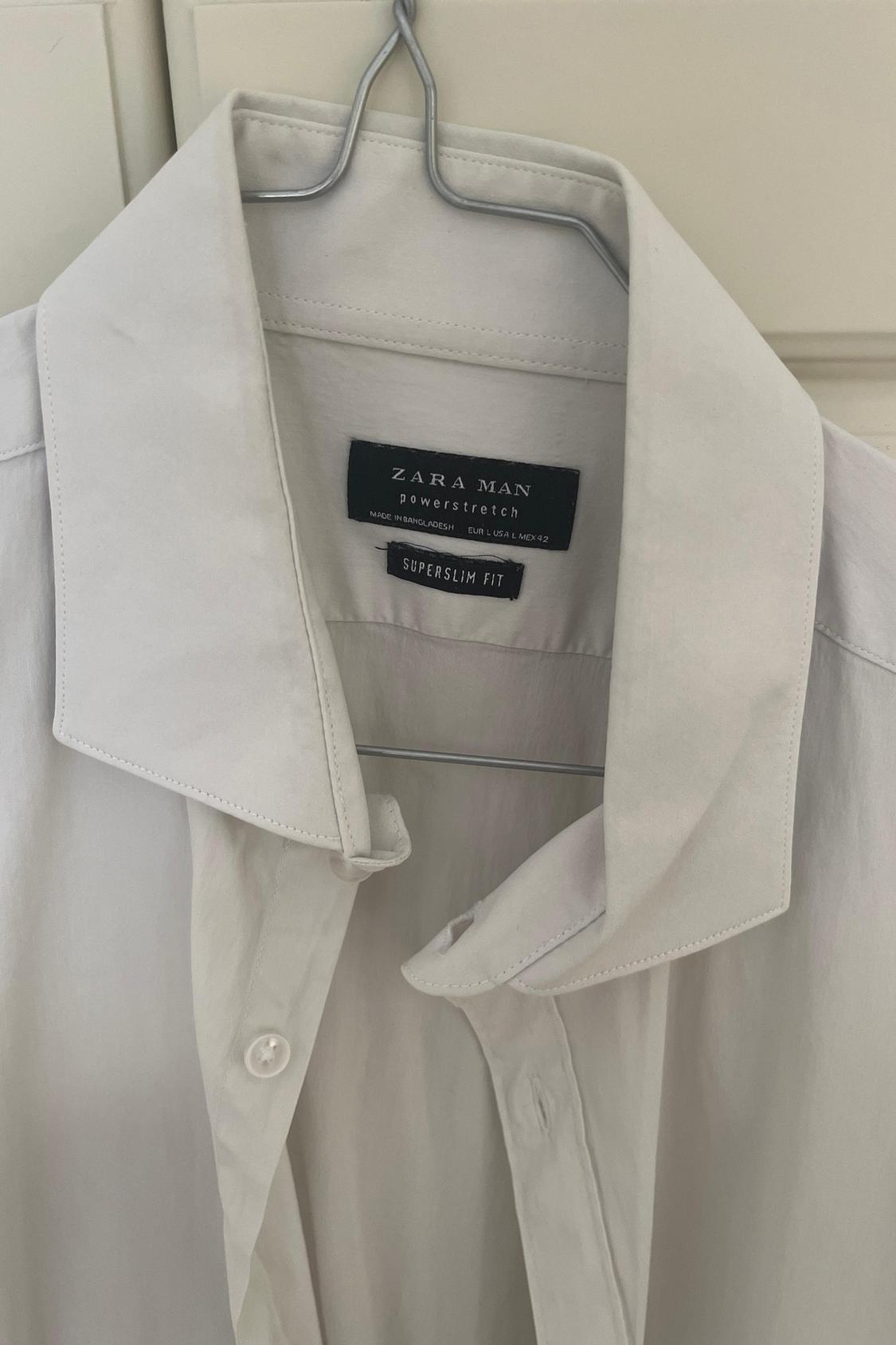 POWERSTRECH SHIRT WHITE SUPERSLIM FIT - Image 2