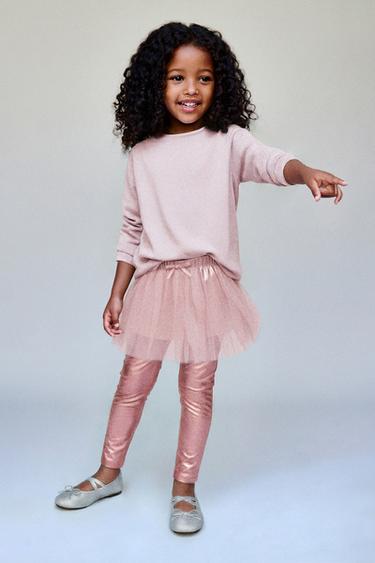 LEGGINGS EFECTO METALIZADO - de Zara