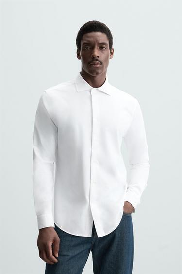 Zara REGULAR FIT SHIRT - White