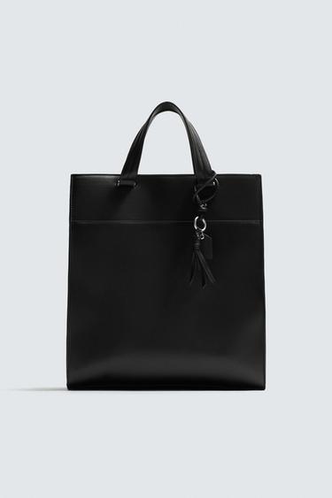 Zara PLAIN BAG - Black