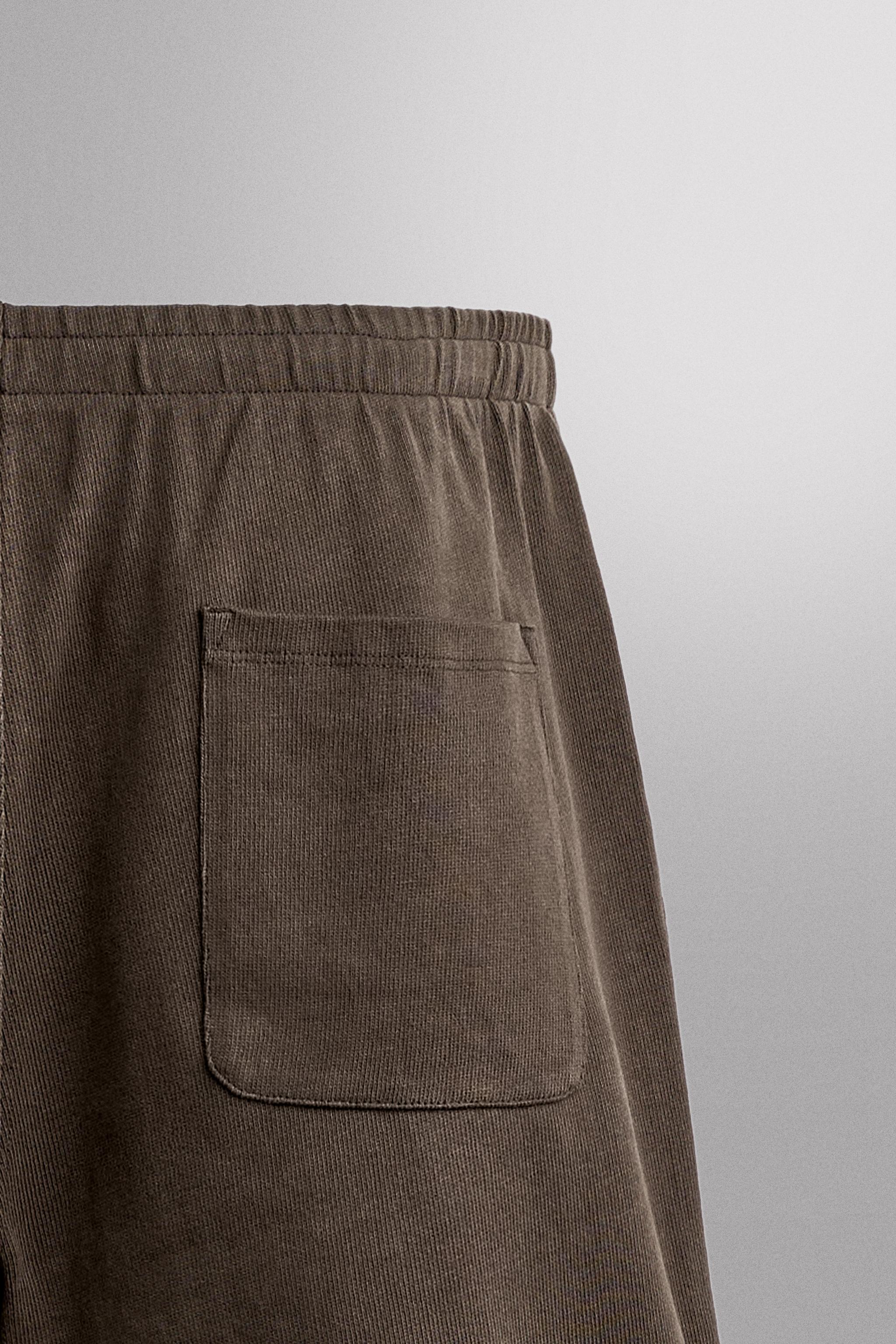 Мужские шорты Zara HEAVYWEIGHT 9" JOGGER SHORTS — фото 9