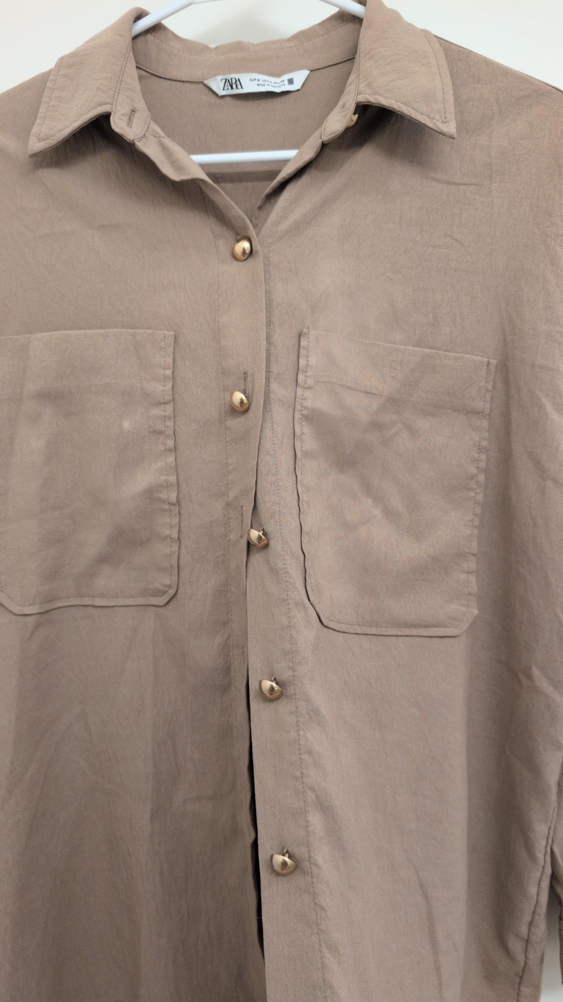SHIRT WITH METALLIC BUTTONS - Image 2