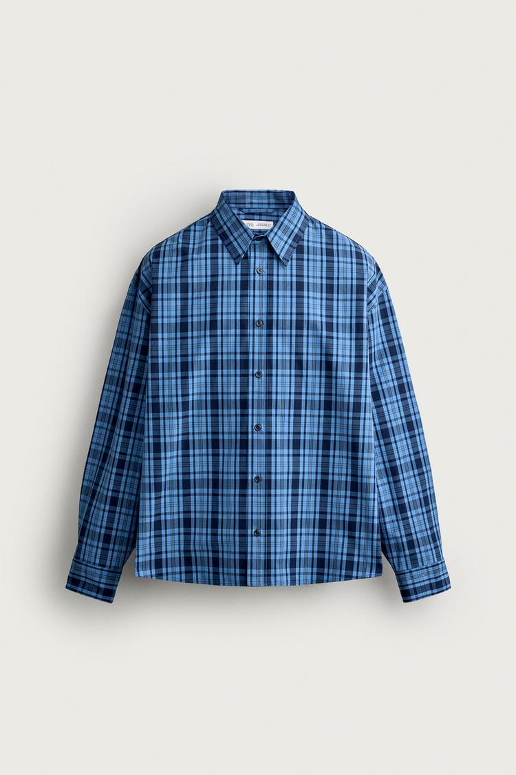 Camisa relaxed fit cuadros