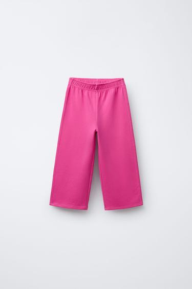 WIDE-LEG TROUSERS - Fuchsia by Zara - Image 0