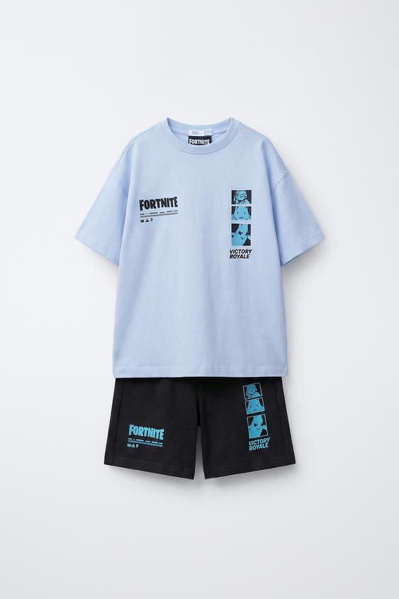 AGES 6-14 / FORTNITE © EPIC GAMES PYJAMAS - Black by Zara - Image 0