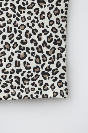 ASYMMETRIC ANIMAL PRINT TOP - Leopard by Zara - Image 3