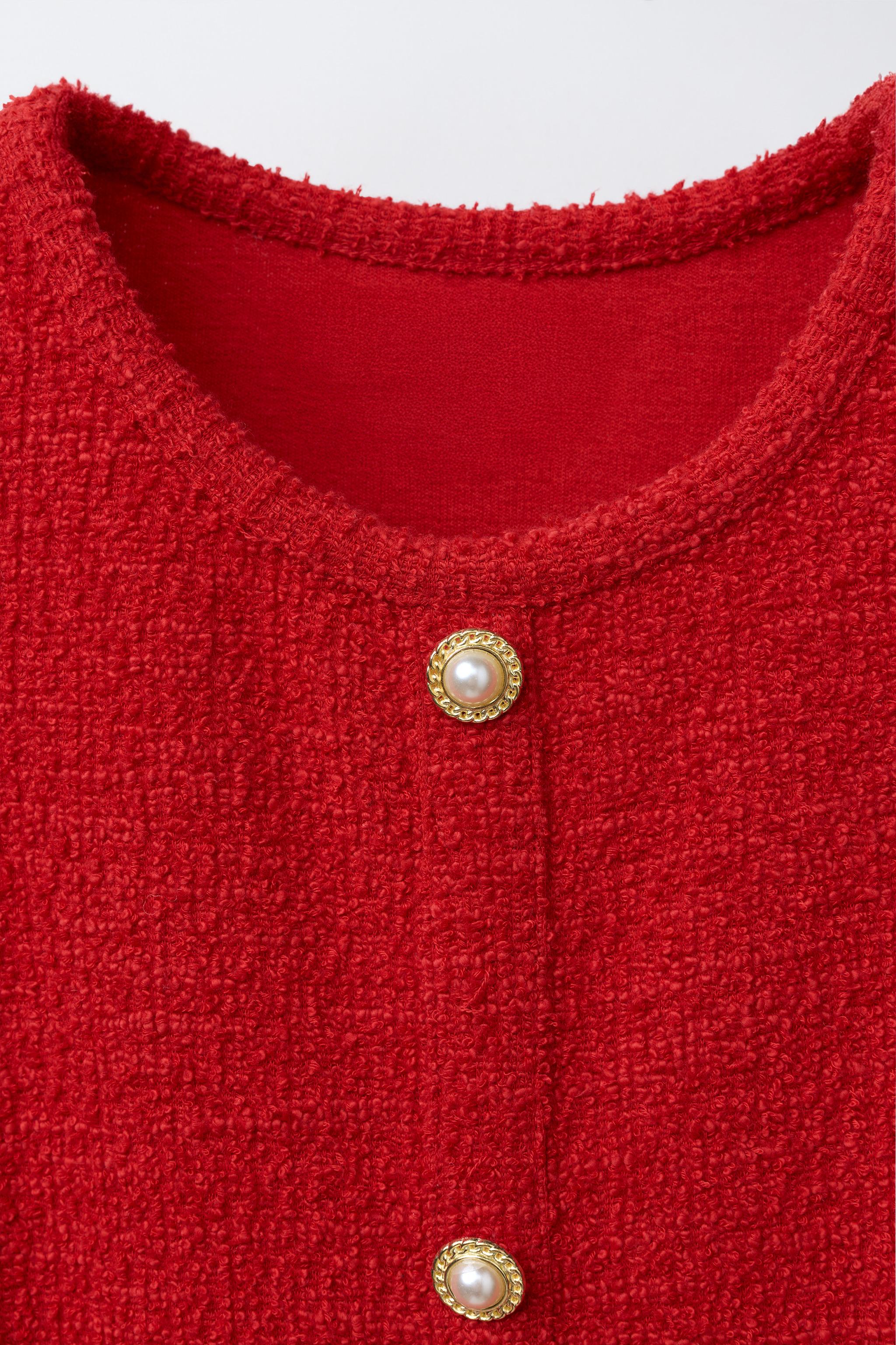 ROBE-SALOPETTE STRUCTURÉE À BOUTONS