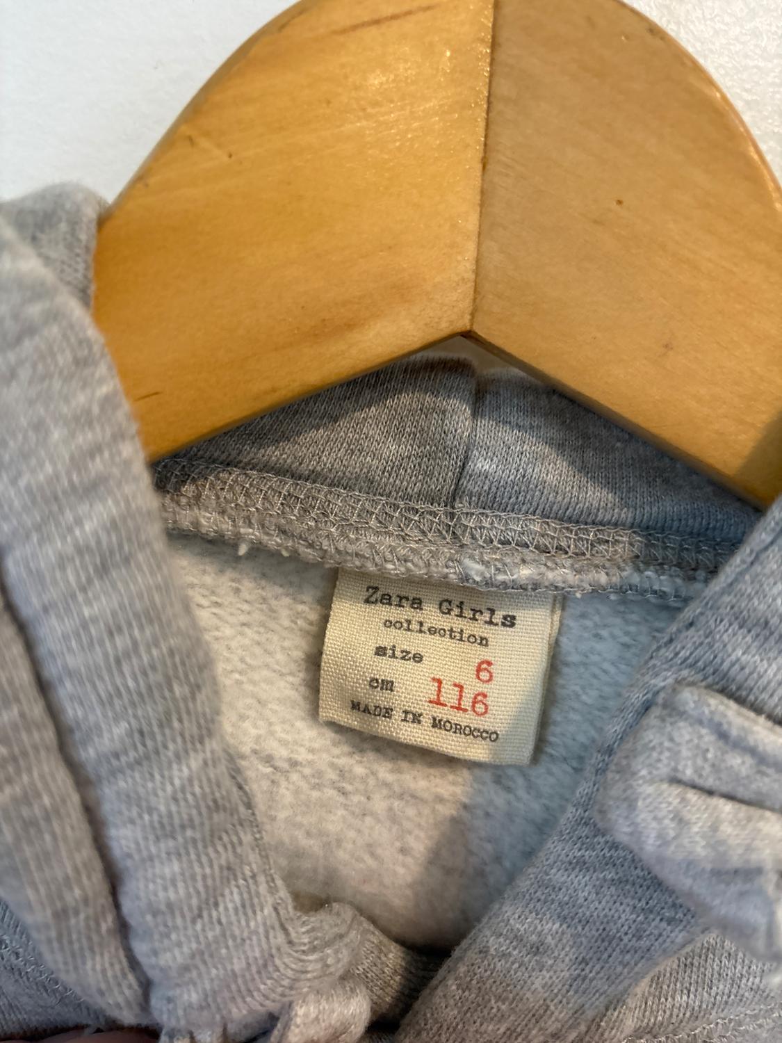 FRAYED BOTTOM HEM HOODIE - Image 5