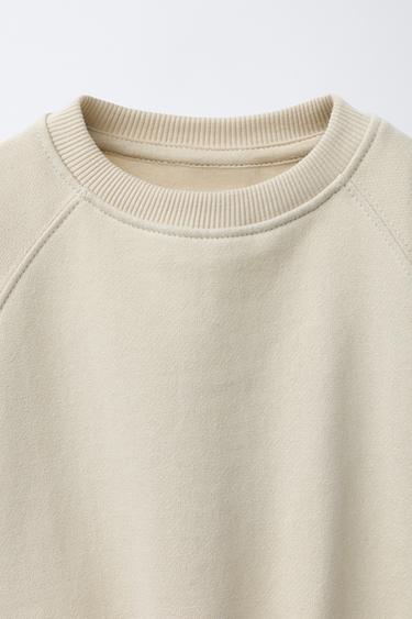 SWEAT LOGO FLOQUÉ - Verdâtre de Zara - Image 2