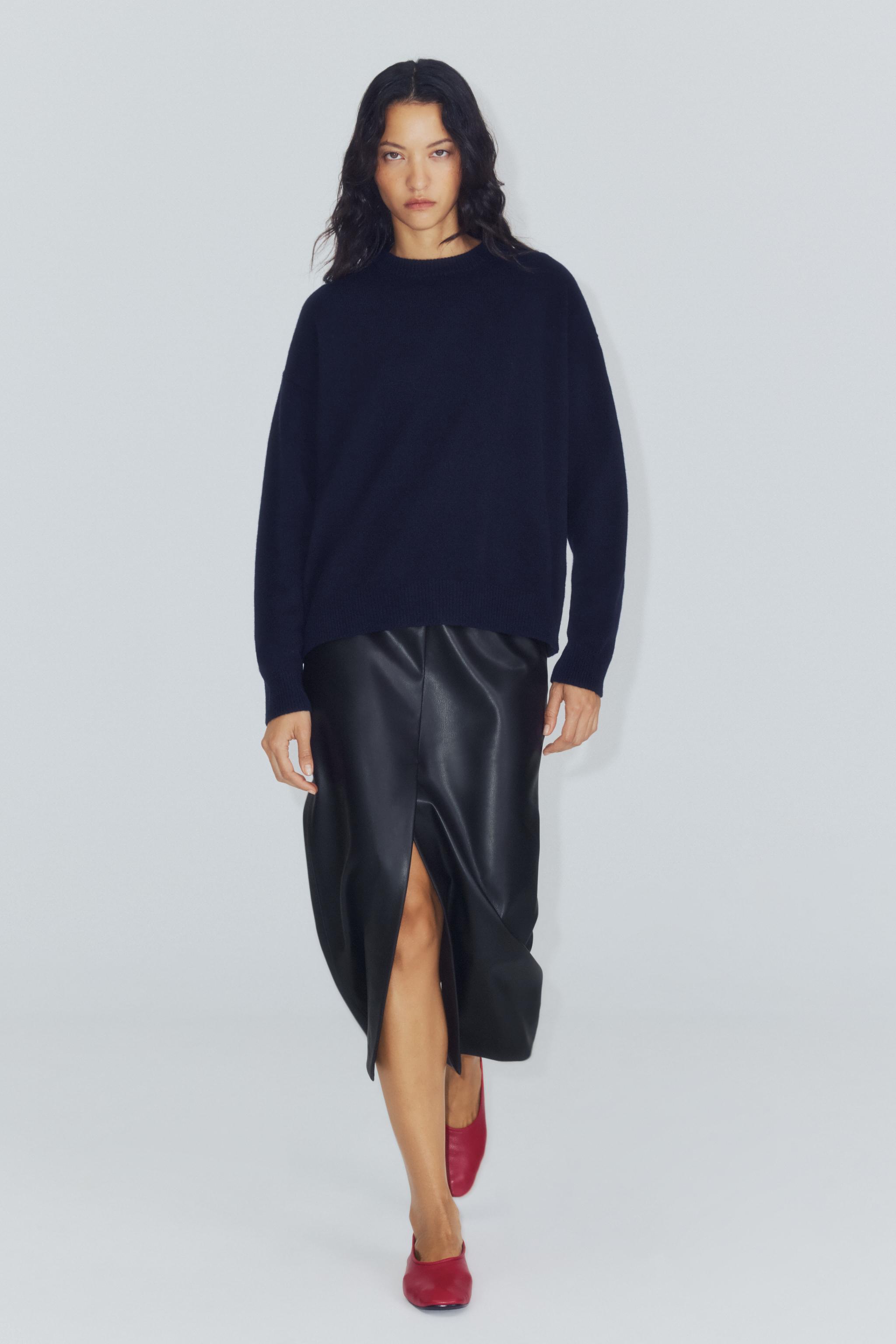 LEATHER BALLET FLATS