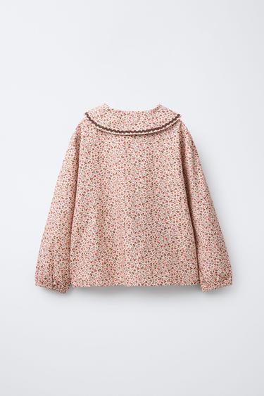 6-14 ANS/ PYJAMA FLEURS DENTELLE - Rose de Zara - Image 2