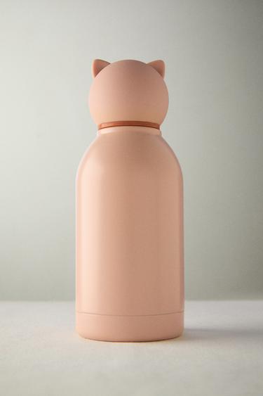 CHILDREN'S CHEETAH BOTTLE - Pink by Zara