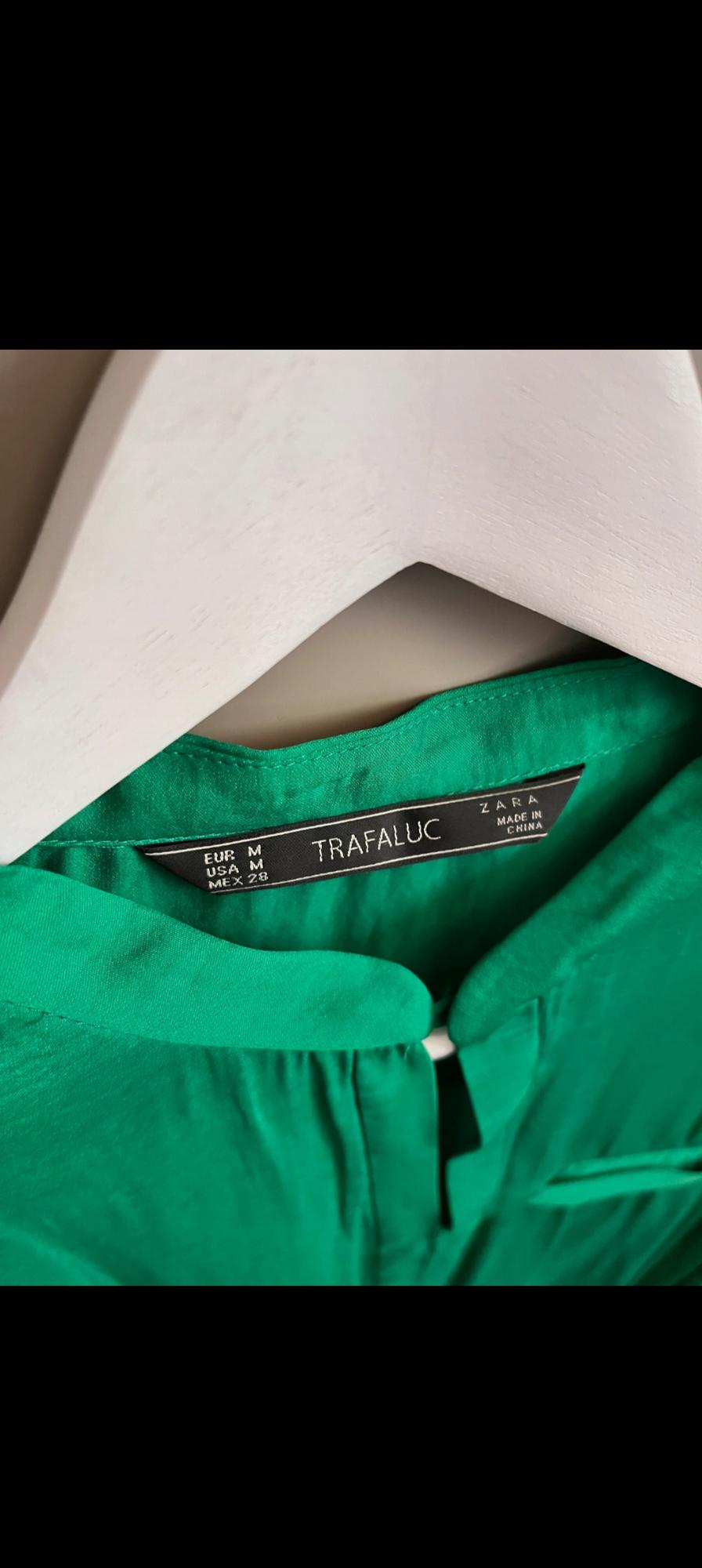 CAMICIA VERDE IN VISCOSA - Image 4