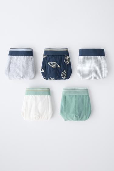6-14 ANS/ LOT DE CINQ BOXERS IMPRIMÉS - Multicolore de Zara - Image 4