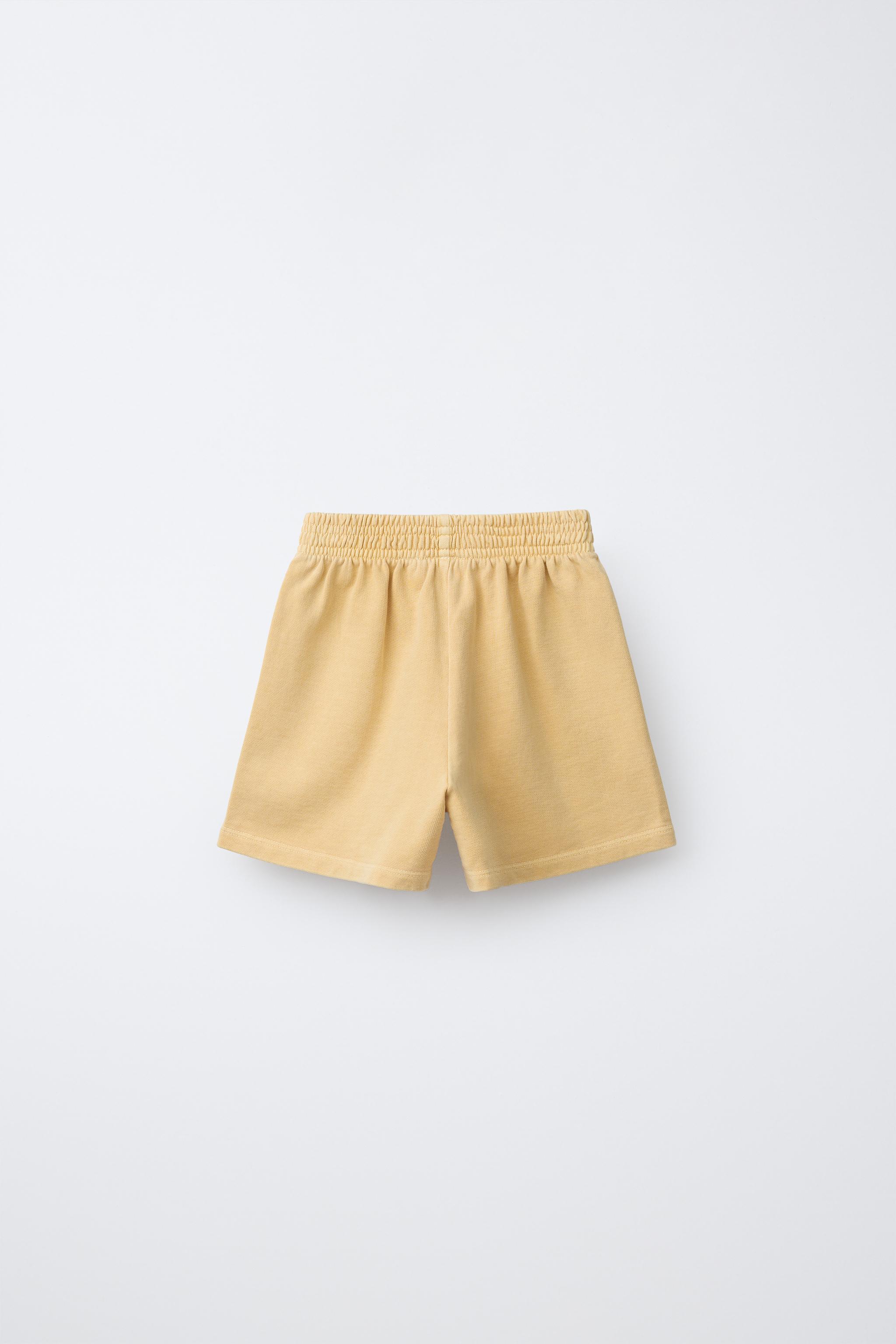 SHORT EN MOLLETON BASIQUE