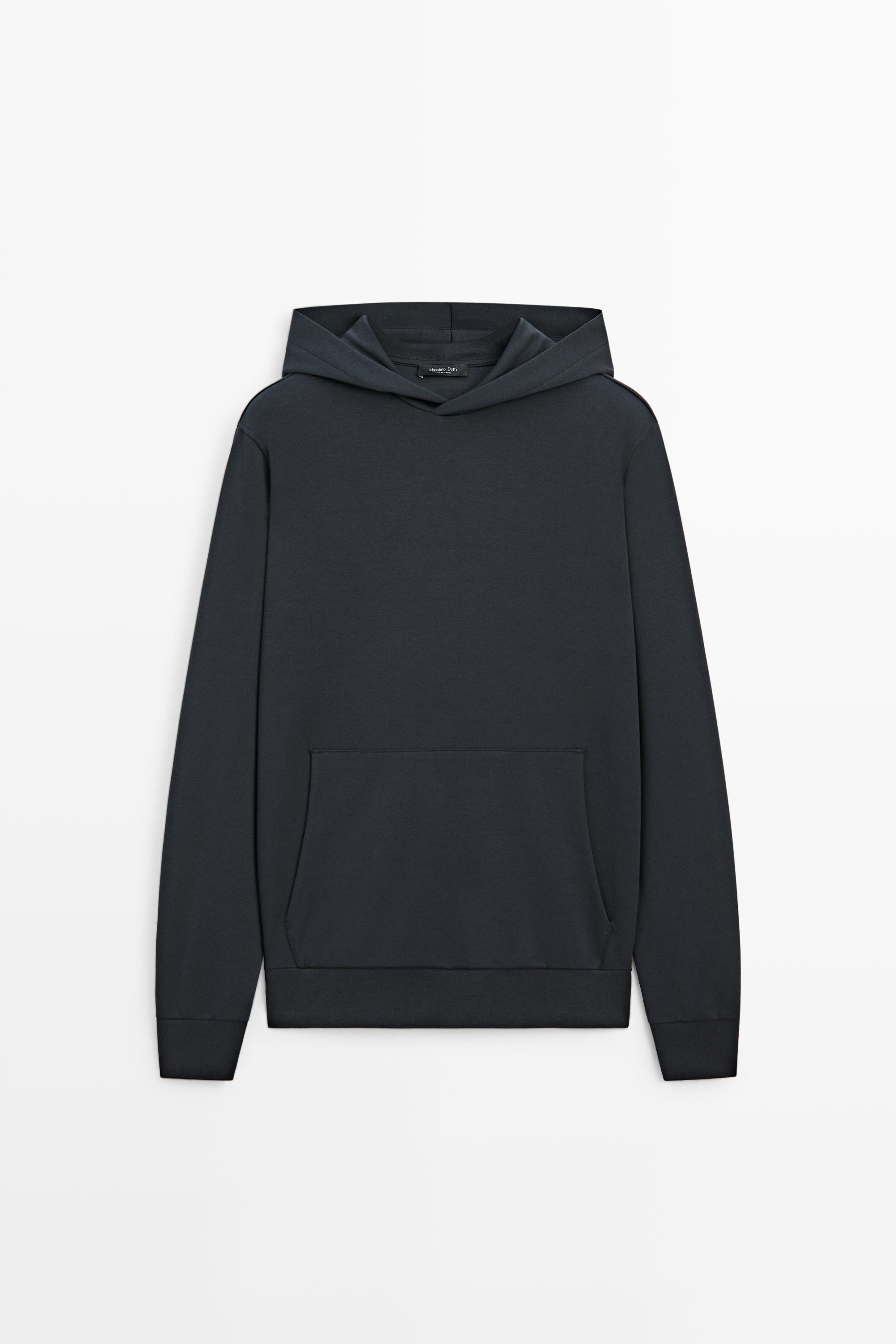 Total look hooded sweatshirt