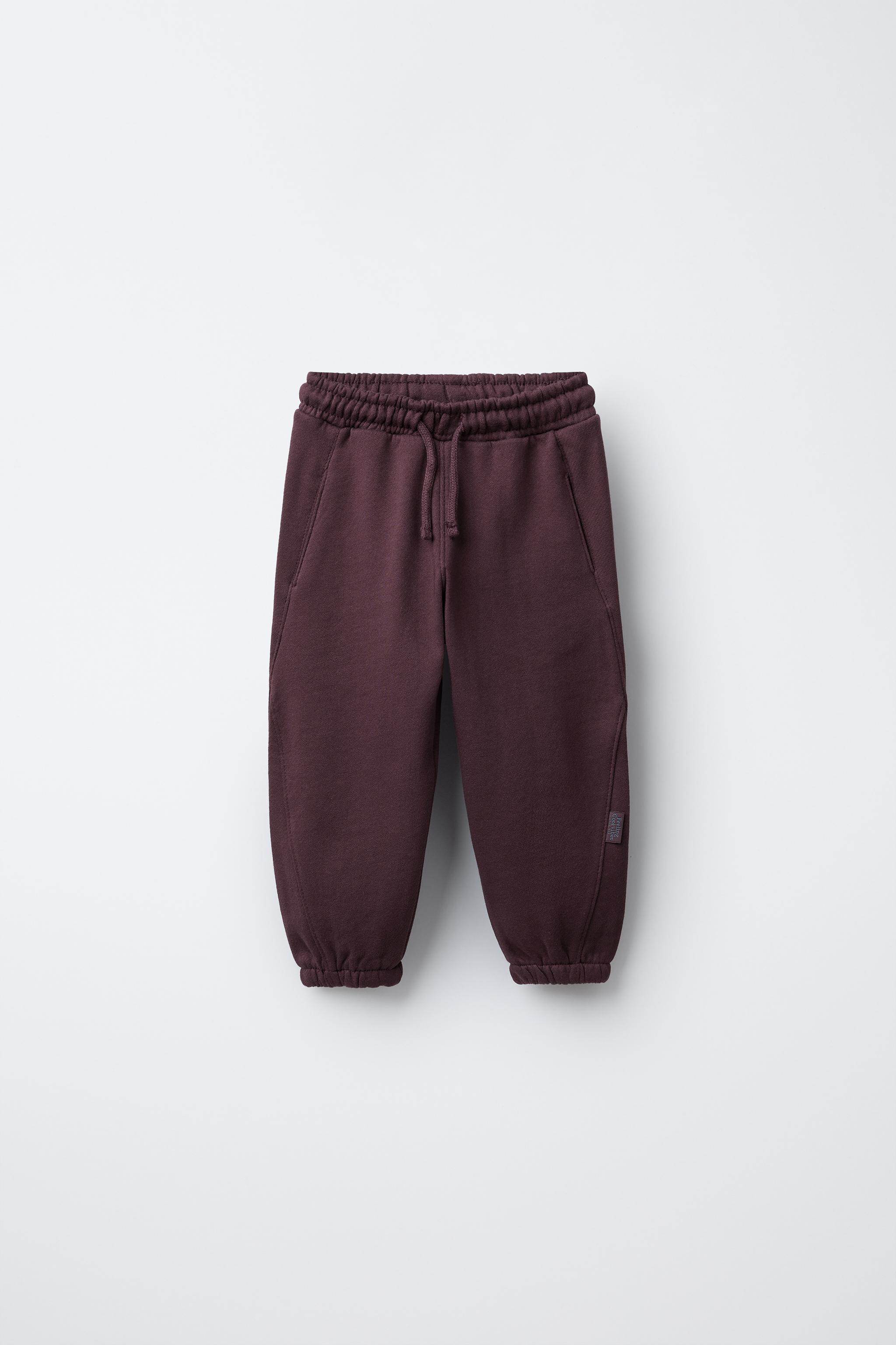 ラベル付きジョガーパンツ - カーボングレー | ZARA Japan / 日本