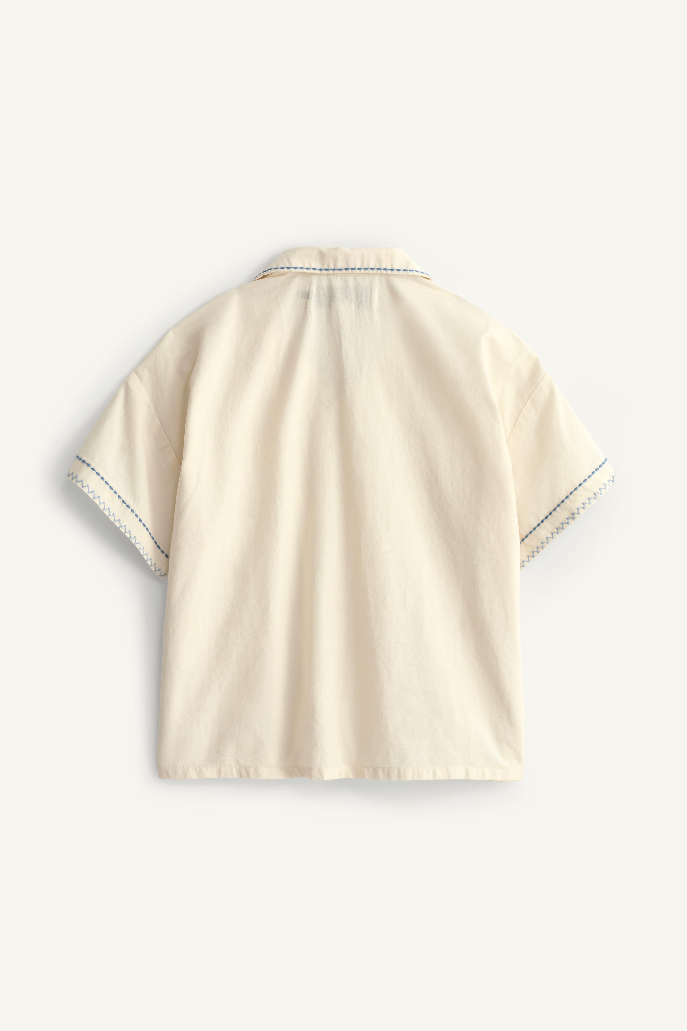 CHEMISE SURPIQÛRES BRODÉES ÉDITION LIMITÉE
