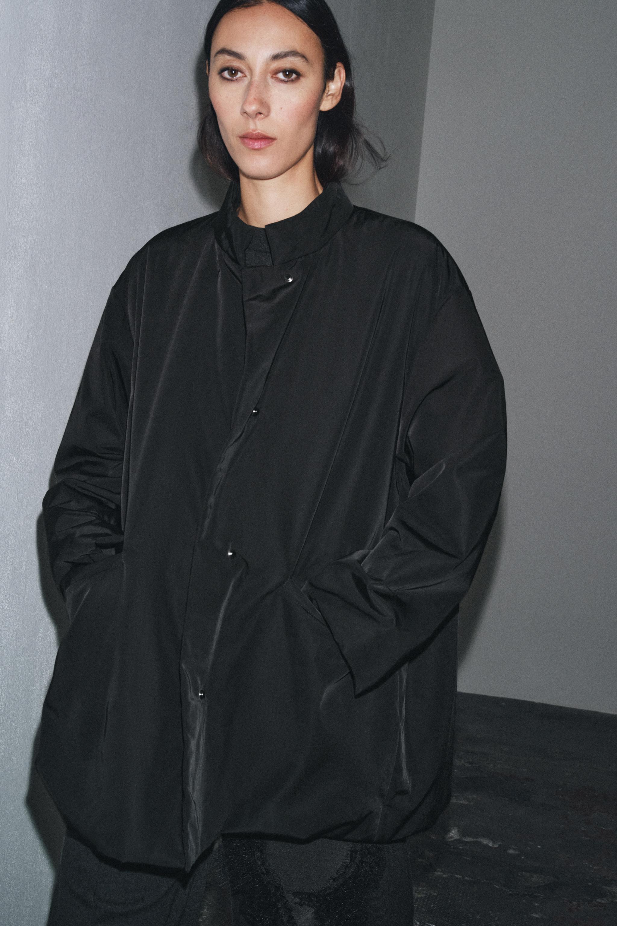 ZW COLLECTION OVERSIZED NYLON JACKET