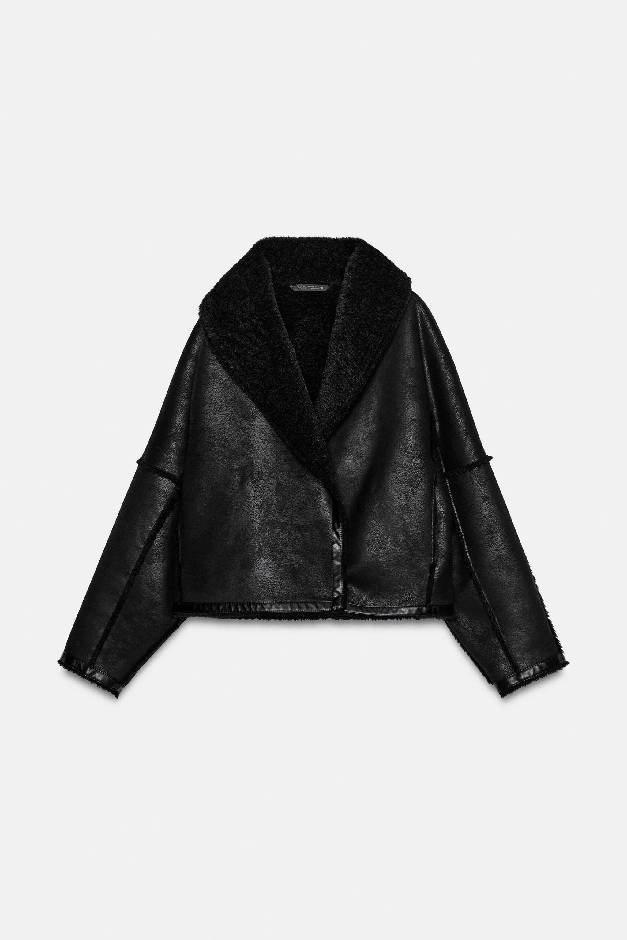ZW COLLECTION FAUX FUR JACKET