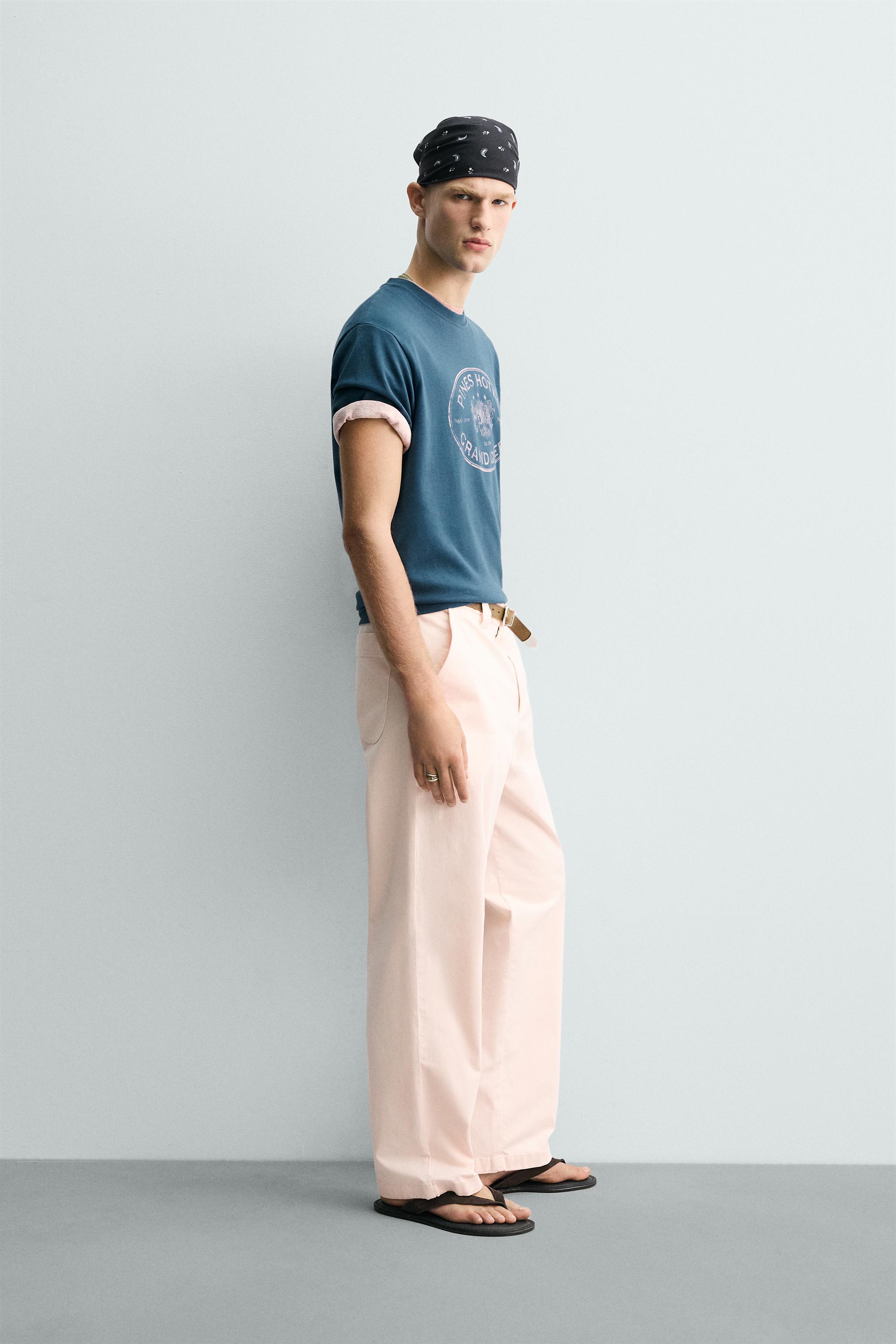 T-SHIRT IMPRIMÉ DÉLAVÉ