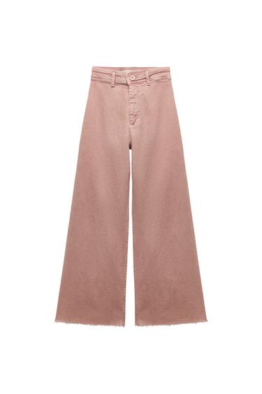 HIGH-WAISTED ZW MARINE STRAIGHT JEANS