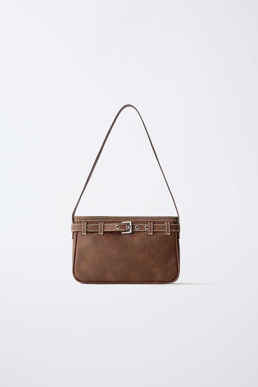 brown zara bag original price
