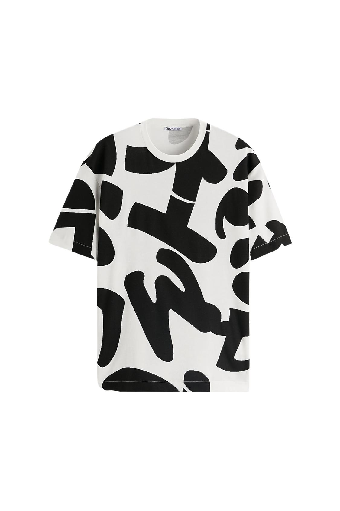 CAMISETA ESTAMPADO COMBINADO - Image 5