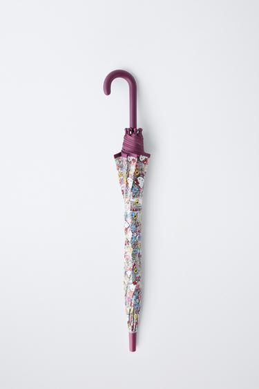 PARAGUAS ESTAMPADO HELLO KITTY © SANRIO - Frambuesa de Zara