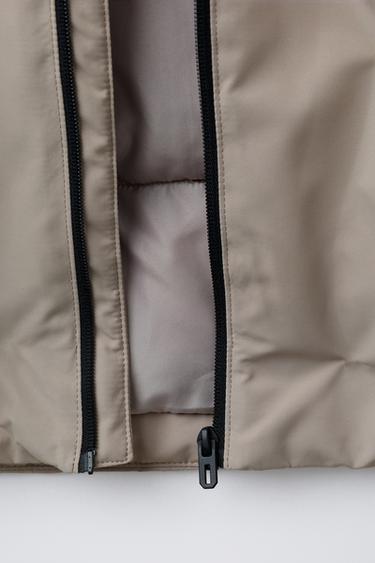 LIGHTWEIGHT WATER-REPELLENT PARKA - Stone by Zara - Image 7