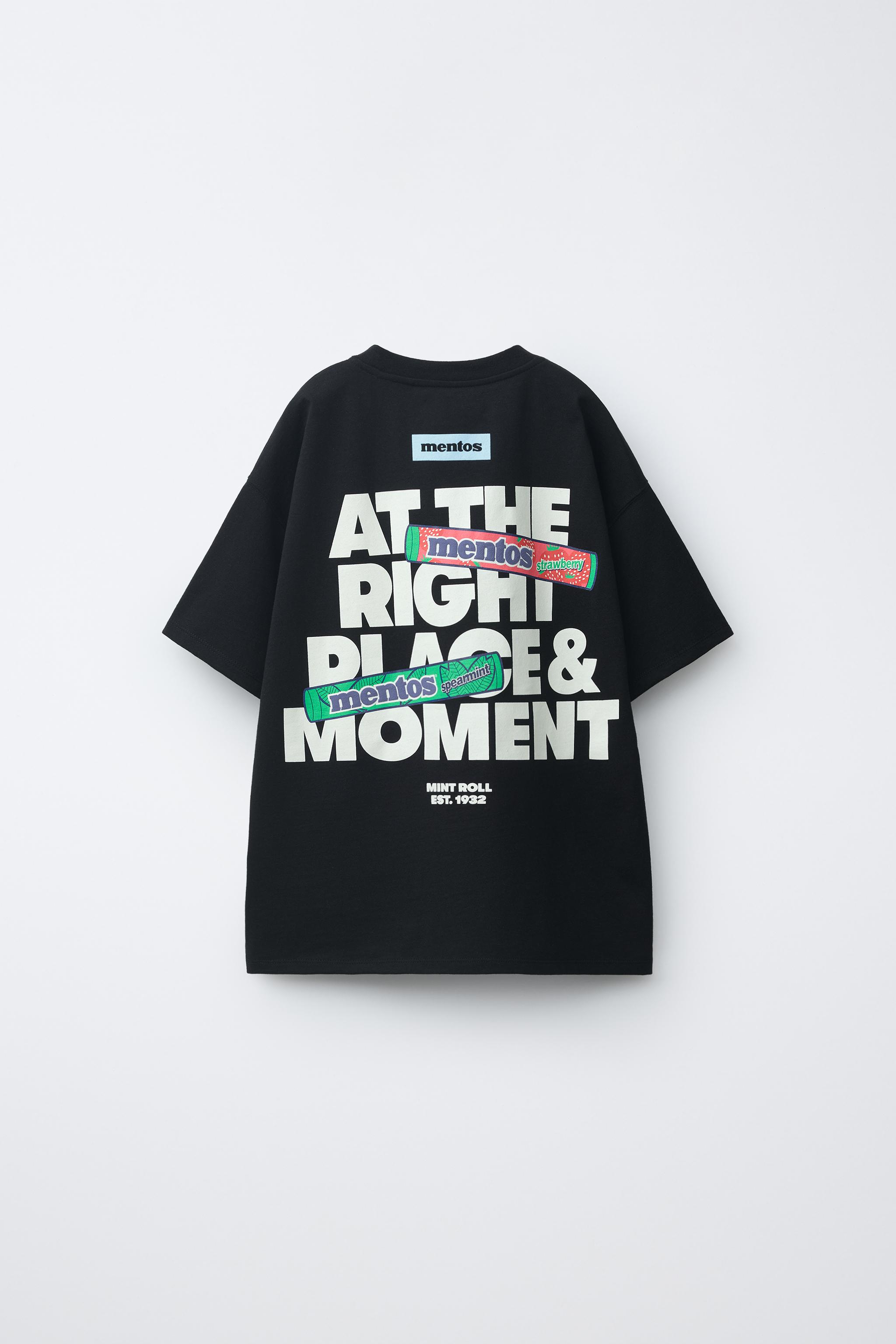 MENTOS © T-SHIRT — Black