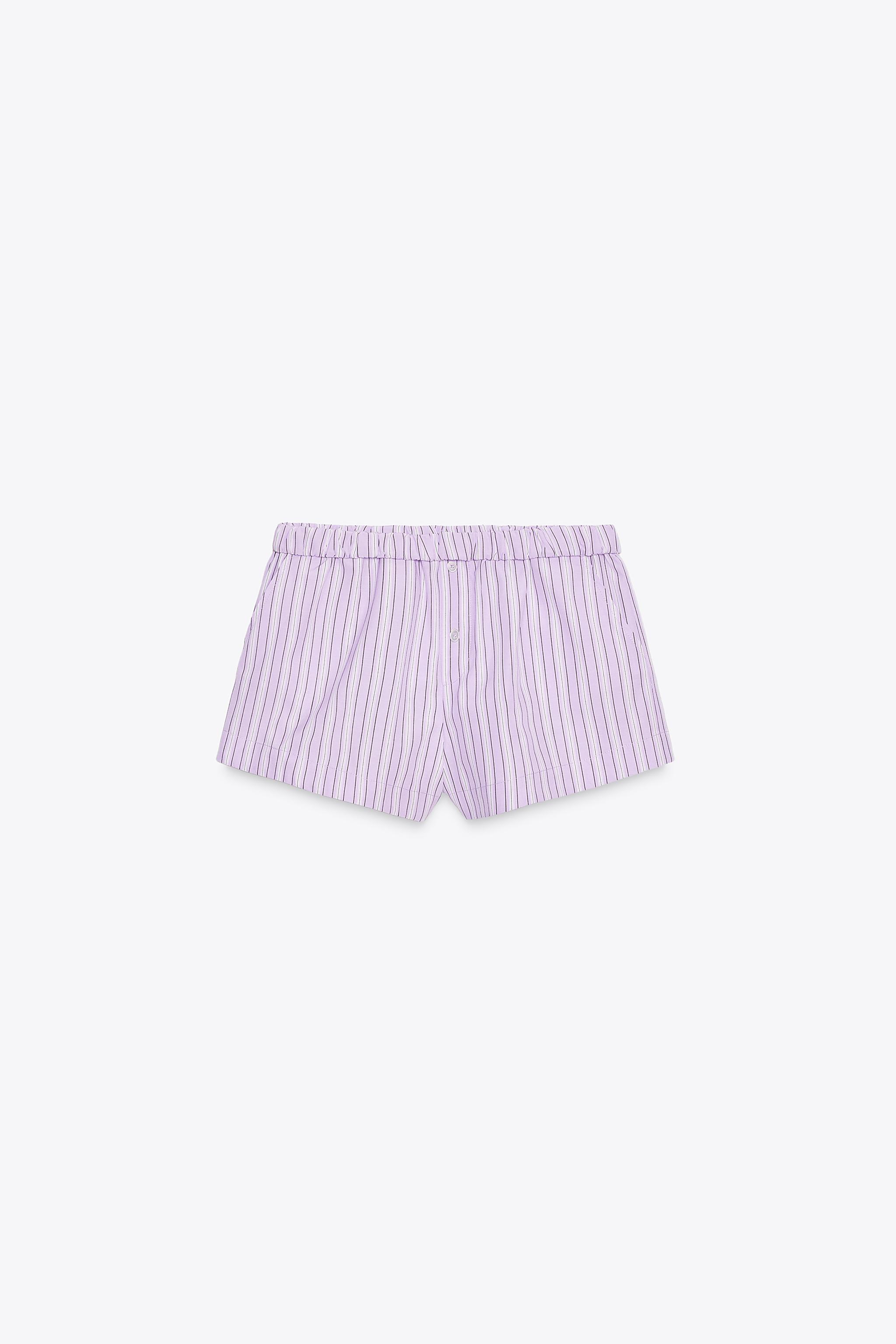 TURN-UP WAIST MINI SHORTS