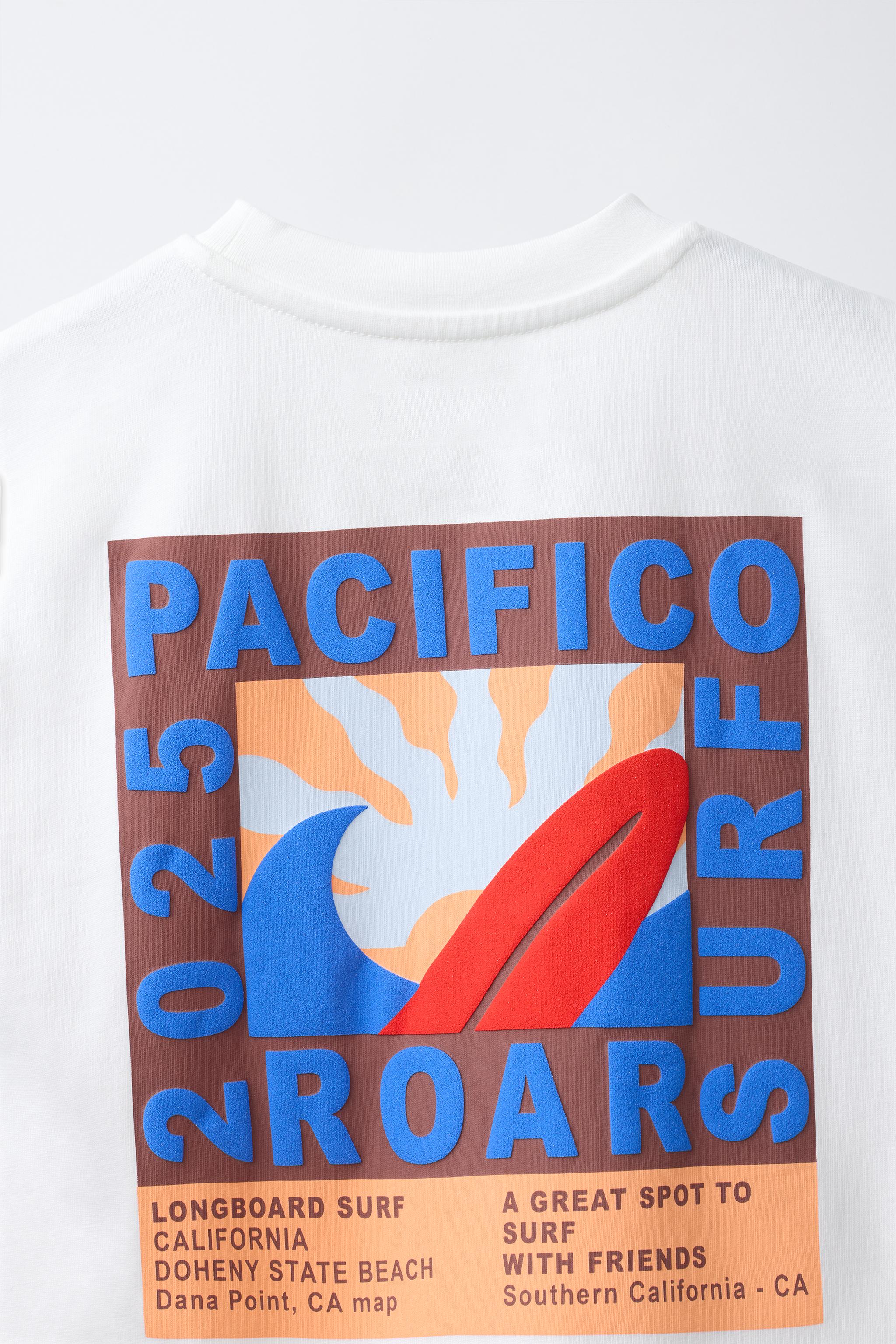 T-SHIRT IMPRIMÉ SURF