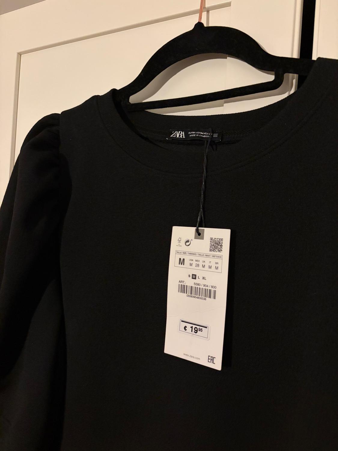 DRESS WITH SHORT FULL-BODIED SLEEVES - Image 3