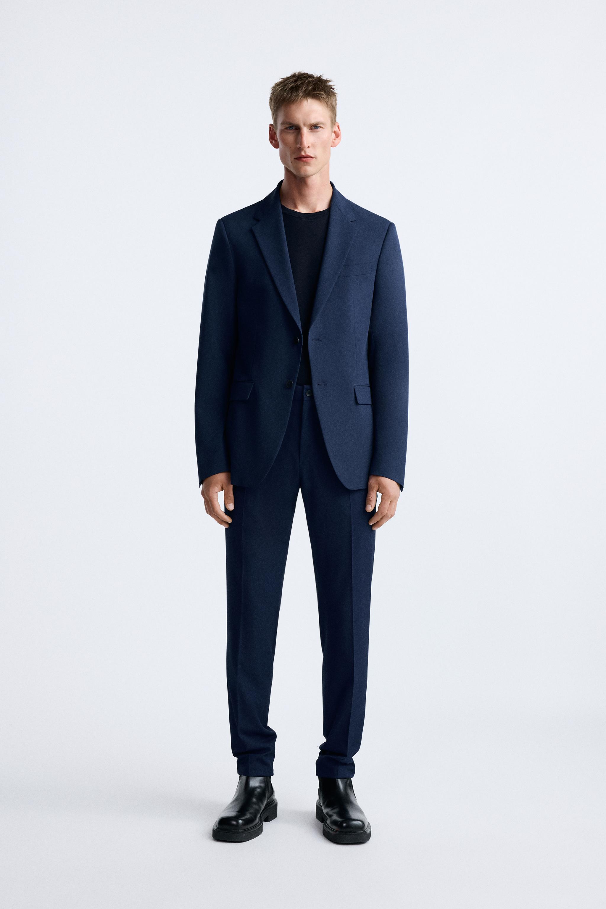 Zara basic cheap slim fit trousers