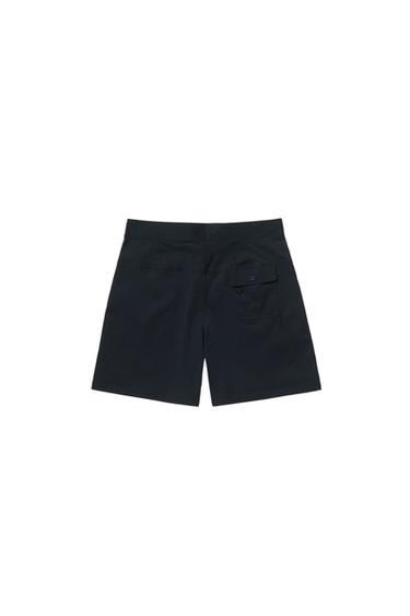 Zara LONG SWIMSUIT - Dark navy