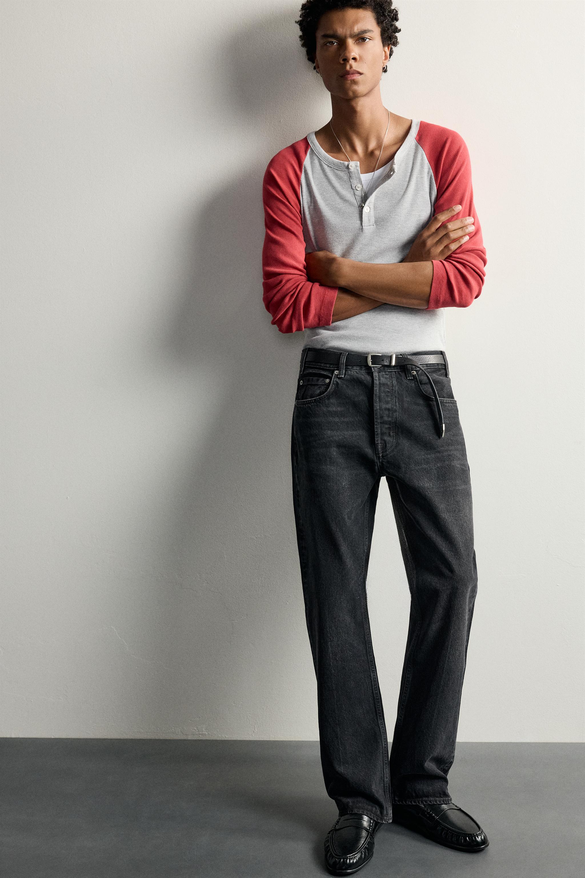 T-SHIRT SLIM COLOR BLOCK