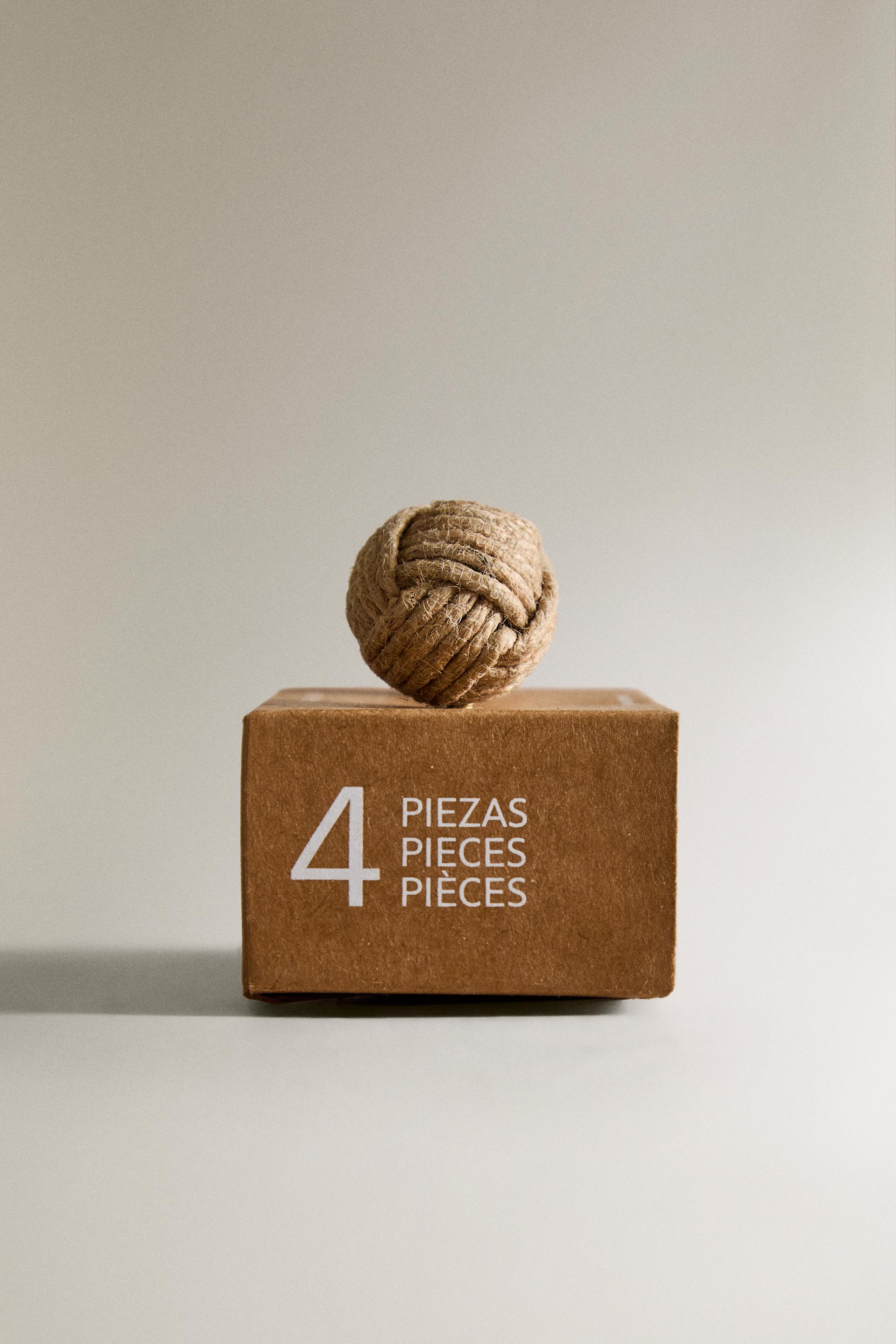 SET OF MINI KNOT KNOBS (SET OF 4)