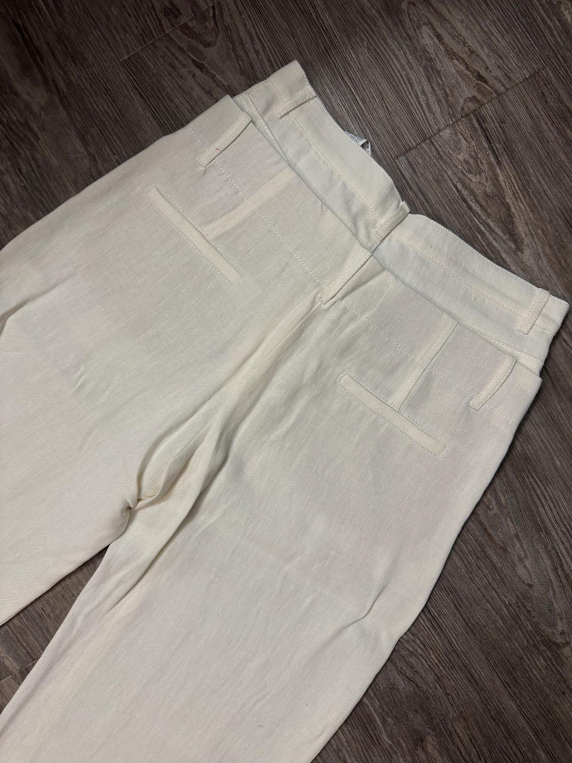 PANTALÓN DOBLE CINTURA CON LINO - Image 5