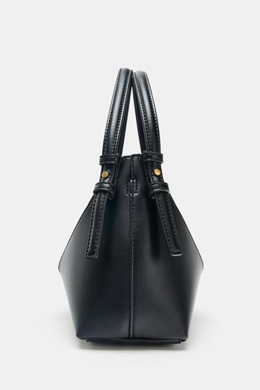 MINI TOTE BAG - Black by Zara - Image 5