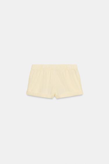 STRIPED POPLIN SHORTS - Printed by Zara - Image 5