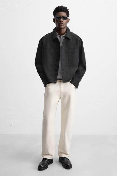 CHAUSSURE EN CUIR CHIC - Noir de Zara - Image 1