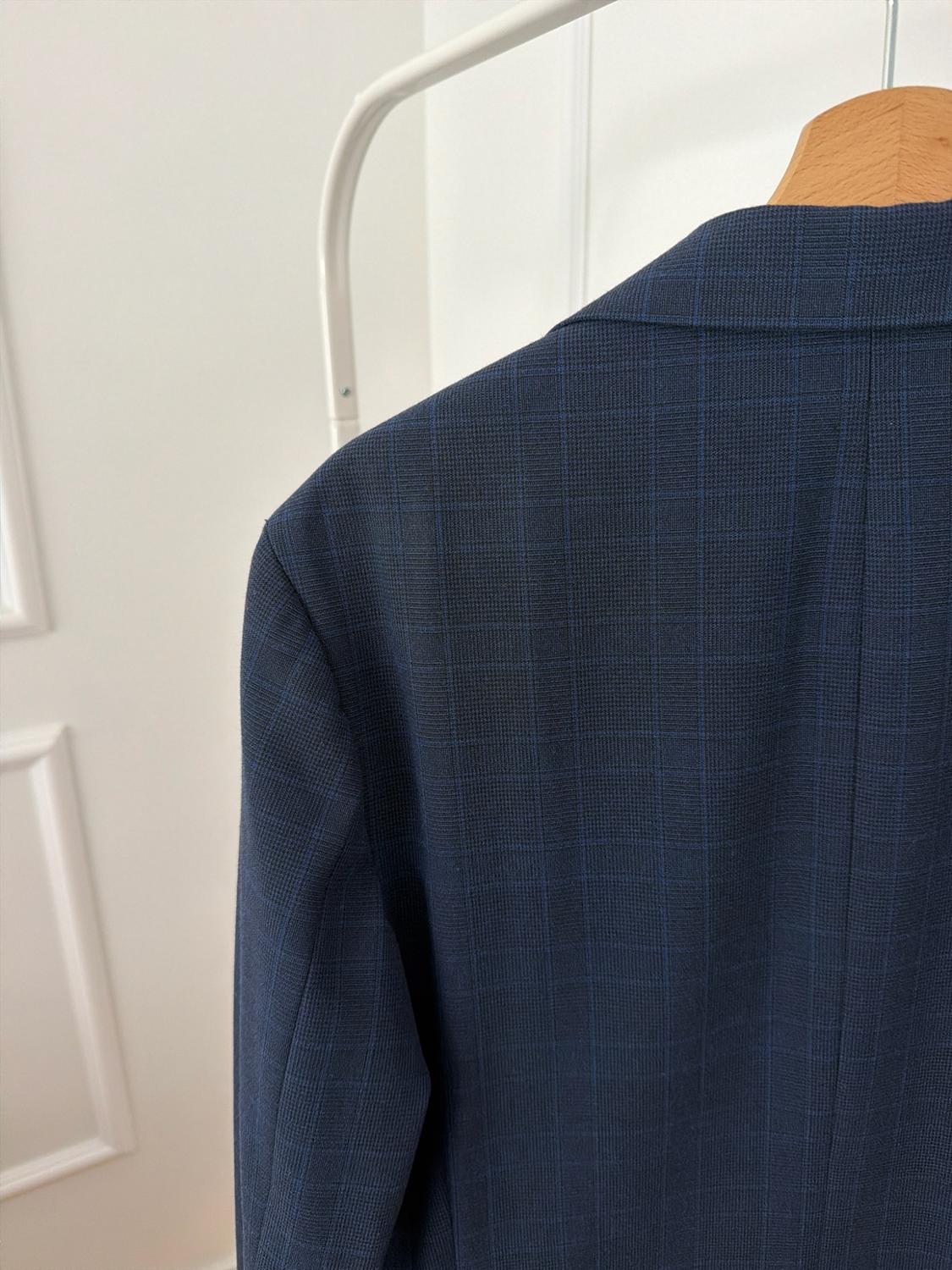 CHECKED SUIT BLAZER - Image 3